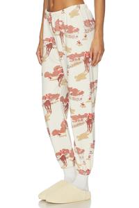 Pantalones Deportivos de Lona de Algodón 100% Premium, Cintura Elástica, Bordado, Impresión Serigrafiada, Estilo Holgado Informal - Product Image 3