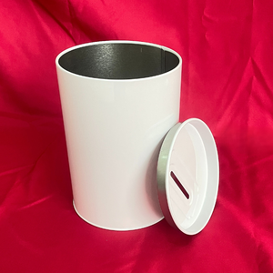 กล่องดีบุกโลหะบรรจุอาหารเกรดอาหาร OEM สามารถปรับแต่งได้กล่องของขวัญเปล่าสำหรับลูกอมเคี้ยวหมากฝรั่งน้ำตาลและช็อกโกแลตคุณสมบัติรีไซเคิลได้ - Product Image 4