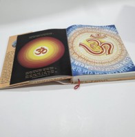 Libro Espiritual Hindú Personalizado con Impresión Offset, Encuadernación Perfecta y Laminación de Película para Reflexión y Gratitud