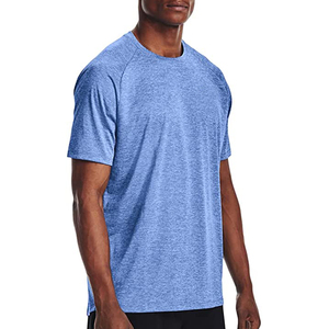 เสื้อยืดผู้ชายผ้าฝ้าย100% ระบายอากาศได้แบบเรียบๆ - Product Image 2