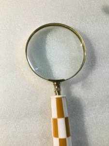 Antique Vintage Maritime Brass Handle Kaka Enterprises' Sturdy Resin Handle <b>Metal</b> <b>Crafts</b> with Rose Gold Magnifying Glass - Product Image 4