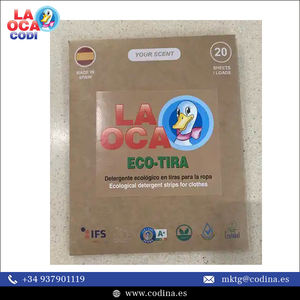 Detergente para ropa "LA OCA ECO TIRA" para lavar ropa, hojas ecológicas de calidad superior, novedad - Product Image 2