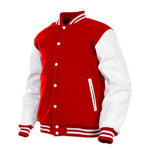 Blouson universitaire en cuir brodé chenille de haute qualité, modèle 2026, le plus demandé, personnalisé pour homme - Product Image 2