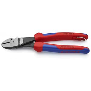 คีมตัดเฉียงแรงบิดสูง Knipex สีดำเคลือบอะทราเมนต์ หัวขัดเงา ด้ามจับหลายชิ้นส่วน - Product Image 1