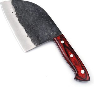 Couteau de boucher professionnel avec couperet de cuisine à lame en acier 5Cr13 avec gaine en cuir Offre Spéciale 2025 couteau à découper livraison directe - Product Image 4