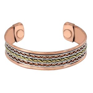 Modern Design Magnetic Copper <b>Bracelet</b> Health Cuff <b>Bracelet</b> High Quality Pure Copper <b>Bracelets</b> Gift for <b>Best</b> <b>Friend</b> - Product Image 5