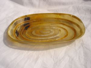 Bol en corne sculpté à la main de luxe pour la décoration de la maison avec un style d'amour Vente en gros et produits des fabricants Design moderne - Product Image 3