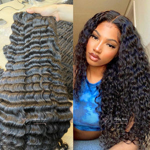 Perruques bouclées et ondulées de bonne texture, perruques vietnamiennes, extensions de cheveux humains, perruques Lace Front Wig, meilleurs articles de vente - Product Image 3