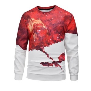 Sudaderas de Cuello Redondo para Hombre, de Algodón/Poliéster, para Invierno, con Diseño Personalizado e Impresión por Transferencia de Calor - Product Image 3