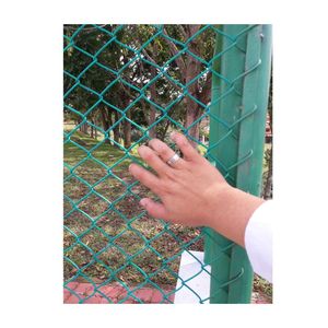 Système de clôture à maillons KIMMU en fil d'acier galvanisé/revêtu de PVC pour cours arrière, pénitenciers, installations gouvernementales - 6-7-8 pieds - Product Image 6