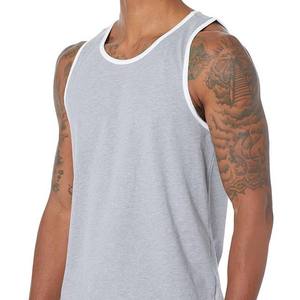 Vêtements pour hommes débardeurs grande taille en coton de qualité supérieure, respirant, style de rue, vêtements d'été sans manches, col rond, débardeurs pour hommes - Product Image 3