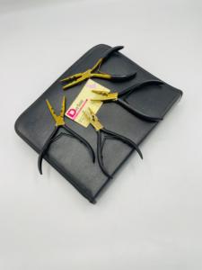 Dernière pince à cheveux en acier inoxydable 2 trous outils d'extension de cheveux multifonctionnels pour l'épilation Micro anneau boucle - Product Image 2