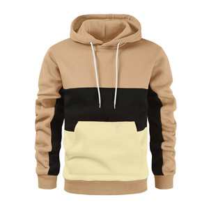 Sudadera con capucha de algodón de peso pesado de alta calidad en blanco personalizado hombres Streetwear Logo personalizado Sudadera con capucha de peso pesado hombres Hhoodie - Product Image 1