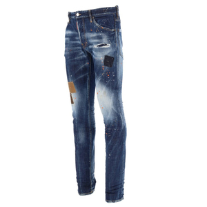 กางเกงยีนส์ขายาวสำหรับผู้ชายกางเกงยีนส์เอวสูงสไตล์วินเทจ - Product Image 6