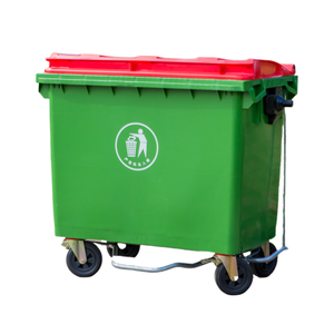 Großhandel 1100 Liter Industrieller Stehender Mülleimer mit 4 Rädern Robuster Outdoor-Abfalleimer aus Umweltfreundlichem Kunststoff - Product Image 5