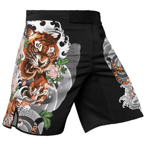 Shorts de MMA con Diseño Personalizado, Impresión Personalizada, Secado Rápido, Logotipo y Talla Personalizados, Cómodos, Transpirables, Venta al por Mayor, OEM - Product Image 1