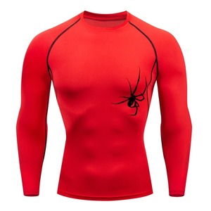 เสื้อแรชการ์ดพิมพ์ลาย3D มีสไตล์สำหรับผู้ชายเสื้อระบายอากาศได้ดีสำหรับฤดูร้อนชุดจ๊อกกิ้งลำลองใหม่ปรับแต่งได้2025 - Product Image 5