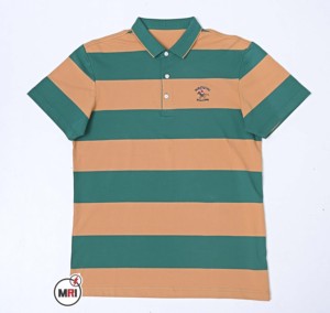 Polo de hombre de calidad superior al por mayor, transpirable, cómodo, diseño a rayas, marca personalizada, logotipo bordado, anti-Pillin - Product Image 5