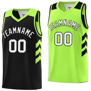 Personalizado hombres niños jóvenes baloncesto Jerseys impreso Reversible malla en blanco baloncesto Jersey personalizado baloncesto uniforme - Product Image 2