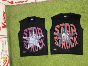 Hombro algodón/fibra de bambú suelta lavado ácido cuello redondo manga corta Camiseta hombres mujeres de talla grande verano desgastado logotipo personalizado rápido - Product Image 6