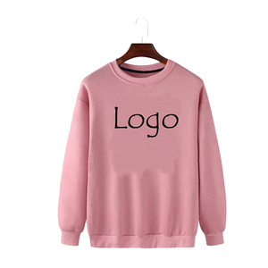 Meilleure vente pull anti-rides sweat-shirt tricoté pour femmes 100% coton confortable col rond conception Logo personnalisé grande taille - Product Image 5
