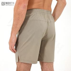 กางเกงขาสั้นลำลองสำหรับผู้ชายกางเกงวิ่งออกกำลังกายออกกำลังกายระบายอากาศได้ดีแห้งเร็วน้ำหนักเบาใส่ไปยิม - Product Image 5