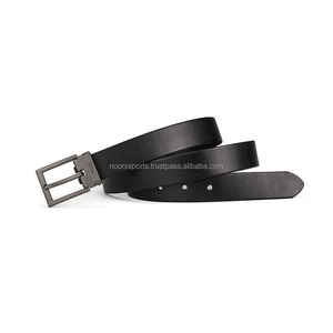 Venta al por mayor nuevo diseño personalizado 100% correa de material de cuero genuino cinturón de cuero casual personalizado su propio material - Product Image 1