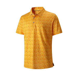 Camisas personalizadas de verano de manga corta de algodón y seda, camisetas en blanco, Polo de punto texturizado para hombre - Product Image 5