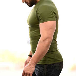 Venta caliente Camiseta para correr para hombres 2025 Logotipo personalizado Camisetas para correr para hombres Mejor diseño Camisetas para correr para hombres - Product Image 4