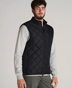 Chaleco Acolchado Sin Mangas Vintage Informal para Hombre, Transpirable, Impermeable, de Pana, con Estampado de Burbujas, Diseño Bordado, OEM - Product Image 3