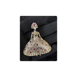 Pendientes de diamantes naturales de corte brillante con ajuste de oro certificado IGI para fiesta de compromiso y regalo-Impresionante joyería India - Product Image 4