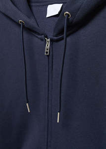 Sudadera con Capucha y Cremallera de Ajuste Regular en Color Personalizado, Sudadera de Algodón con Estampado Personalizado, Ropa Urbana de Moda, Sudadera con Capucha y Cordón Ajustable - Product Image 3