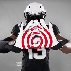 Nouveaux gants de football gaélique personnalisés Prix raisonnable Logo personnalisé imprimé Gants de football américain en gros Meilleurs gants gaéliques - Product Image 3