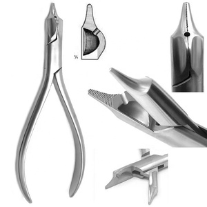 Nuevos alicates universales para ortodoncia, corte de desbaste, laboratorio de flexión, instrumento Dental quirúrgico, embalaje de logotipo OEM de acero inoxidable - Product Image 4
