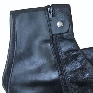 High Quality Custom Made Anti-Bacterial Anti-Slip Eco-Friendly Leather <b>Socks</b> for Men Winter Warmth Custom Colors & Sizes - Product Image 3