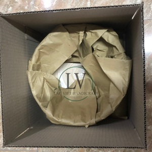 Best Price Natural Spun Bamboo Salad Serving <b>Bowl</b> Handcrafted Kitchen Ware Cookware Set RTS from Vietnam - Product Image 3