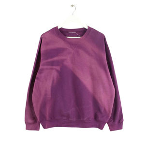 เสื้อสเวตเชิ้ตผู้ชายคอกลมพิมพ์ลายกราฟิกโลโก้แบบกำหนดเอง ทรงโอเวอร์ไซส์ ฟอกสีแบบซันเฟด ผ้าฝ้ายเฟรนช์เทอร์รี่ 100% - Product Image 6