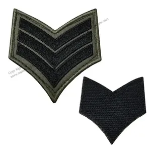 Insignia de hombro de seguridad Chevron Sergeant Stripes proveedor Chevron de hombro personalizado