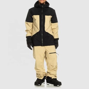 Veste de snowboard d'hiver imperméable coupe-vent respirante isolée à capuche anti-UV doublée de polyester pour la randonnée en plein air et le ski - Product Image 6