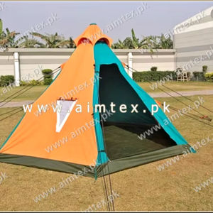 Carpa Familiar de Lona Aislante Resistente, Refugio de Camping Grande Impermeable - Product Image 1