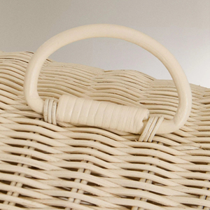 <b>Rattan</b> Basket <b>Box</b> with Lid Handmade <b>Storage</b> <b>Box</b> Eco-Friendly Natural Home and Home Decor Wholesale from Vietnam - Product Image 5