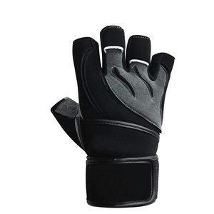 Nueva llegada de los hombres y las mujeres de fitness guantes de entrenamiento con correa ajustable guantes de diseño personalizado para el ciclismo y el uso deportivo - Product Image 3