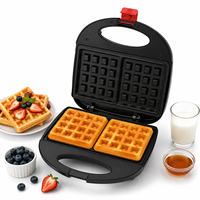 Machine à gaufres belges double antiadhésive électrique, idéale pour la maison, la cuisine et les cafés – Nouveauté très prisée