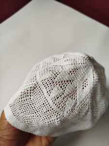 Chapeau de prière pour hommes musulmans tricoté à la main le plus vendu Kufi Kopiah fait avec 100% coton de qualité supérieure se sent plus doux et confortable chapeau musulman - Product Image 5