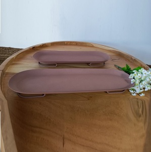 Handmade Metal Chocolate Serving Tray with Gold Plating for Hotels Restaurants Parties Dinners <b>Tabletop</b> Dinnerware Tray Design - Product Image 4