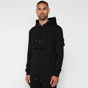 Conjunto Deportivo de Invierno Personalizado de Bajo Precio, 100% Algodón, Estilo Urbano para Hombre, Conjunto de Dos Piezas para Correr, Transpirable, Último Estilo - Product Image 2