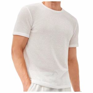 T-shirt surdimensionné en coton tissé 100 % pour homme, personnalisable en gros, coupe vintage, respirant, 230 g - Product Image 6