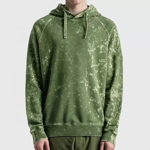 Sweat à capuche pour homme en tissu doux, style décontracté, capuche ajustable et texture délavée distinctive, idéal - Product Image 1