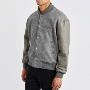 Chaqueta de invierno Streetwear Winter Lettermen Chaquetas de hombre Diseño de moda personalizado Ropa casual Hombres Letterman Chaquetas Chaqueta de invierno de gran tamaño para hombres - Product Image 2