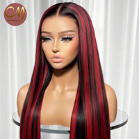 Perruques en cheveux humains vierges bruts 100% naturels, couleur bordeaux 99J, lisses, 13x6, les plus vendues, pour femmes, vente en gros d'usine